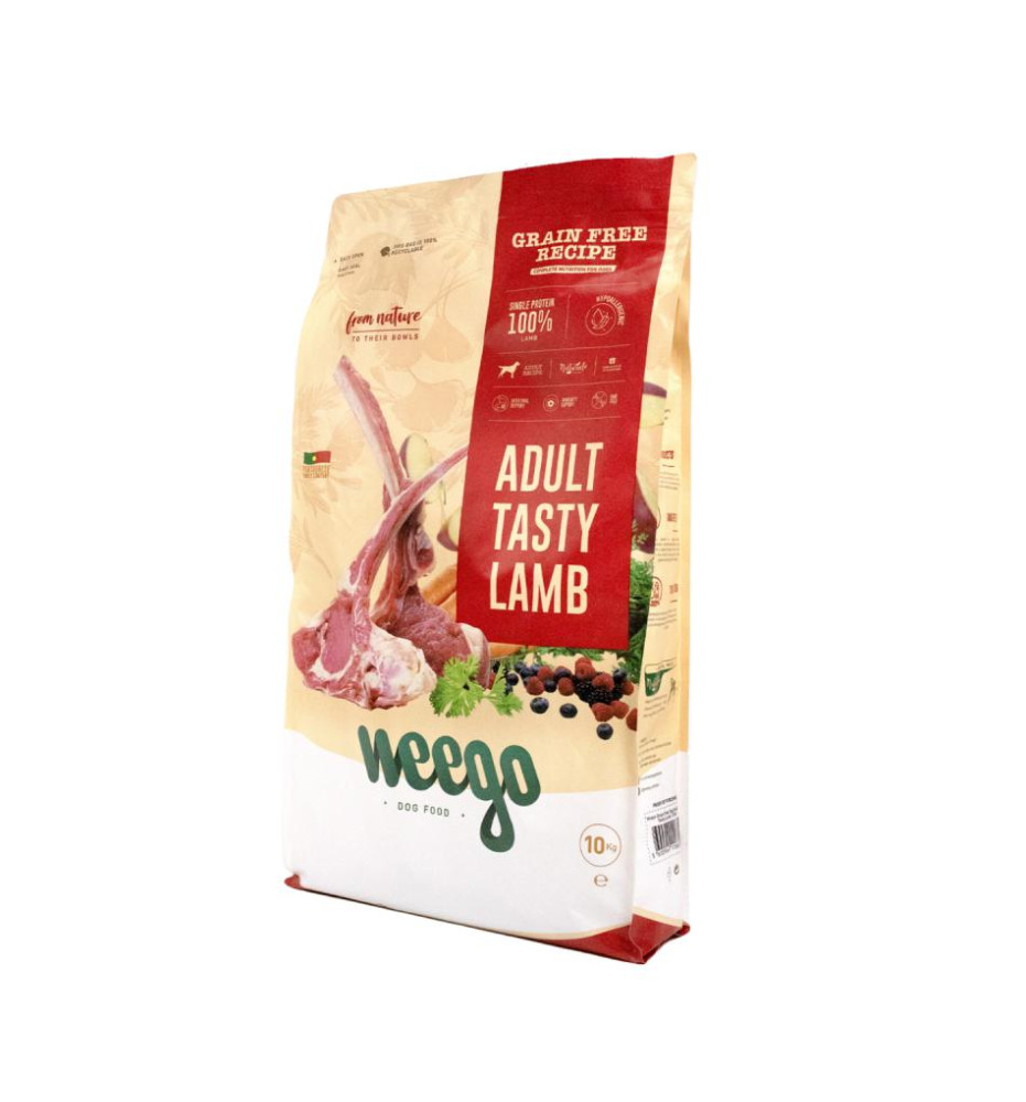 Weego Grain Free Adult Dog Tasty Lamb 10 Kg